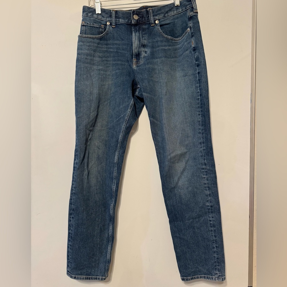 Everlane Uniform Men's Slim Jeans in Deep Blue